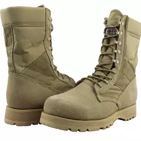 Leather Military Combat Work Boots