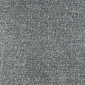 Light Grey Comfort Stretch Plain Weave Flannel