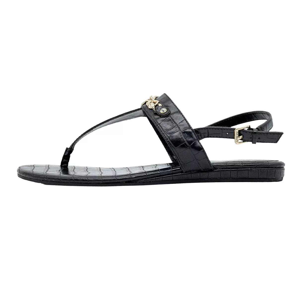 Logo Chain Thong Sandals by Guess