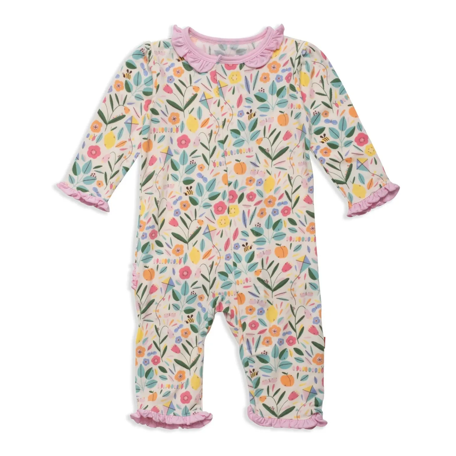 Magnetic Me Peachy Ruffle Coverall