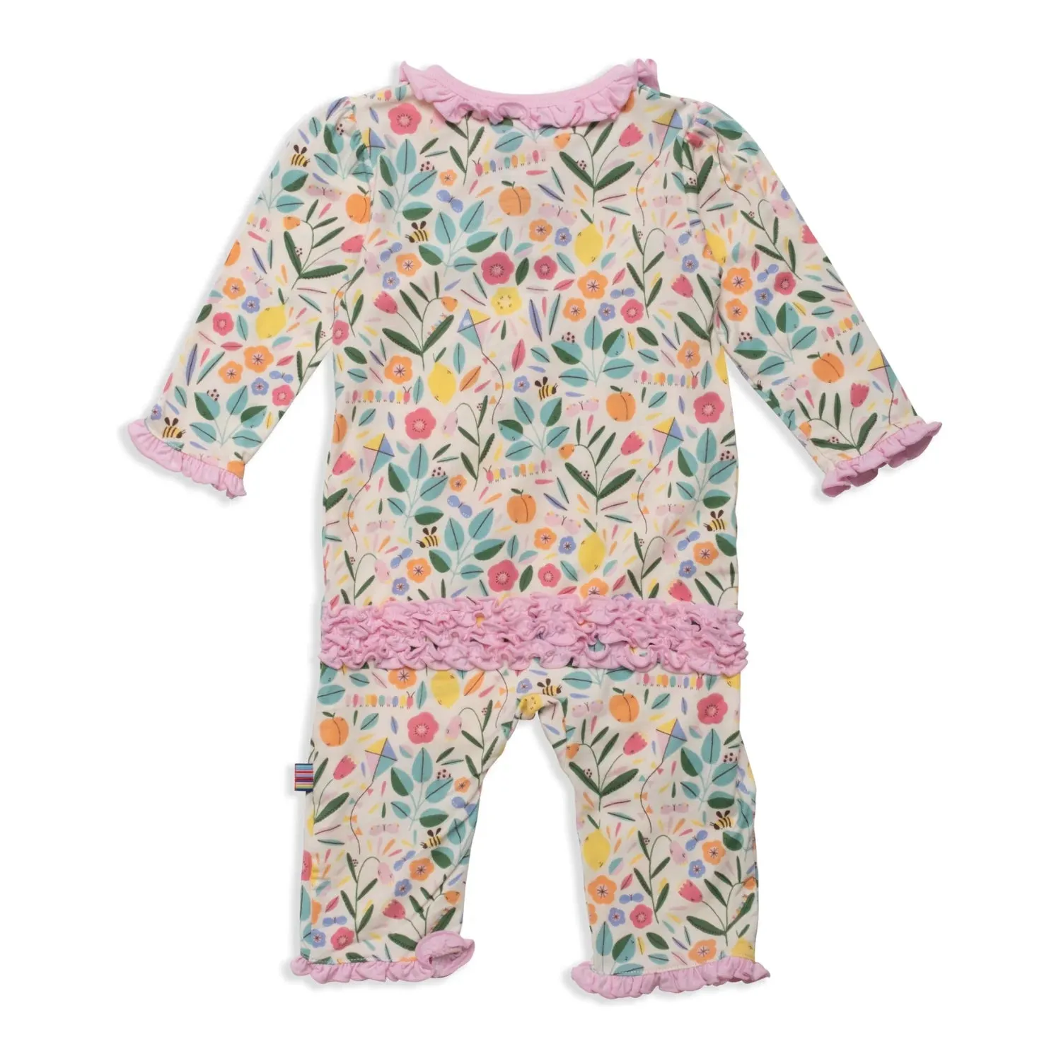 Magnetic Me Peachy Ruffle Coverall