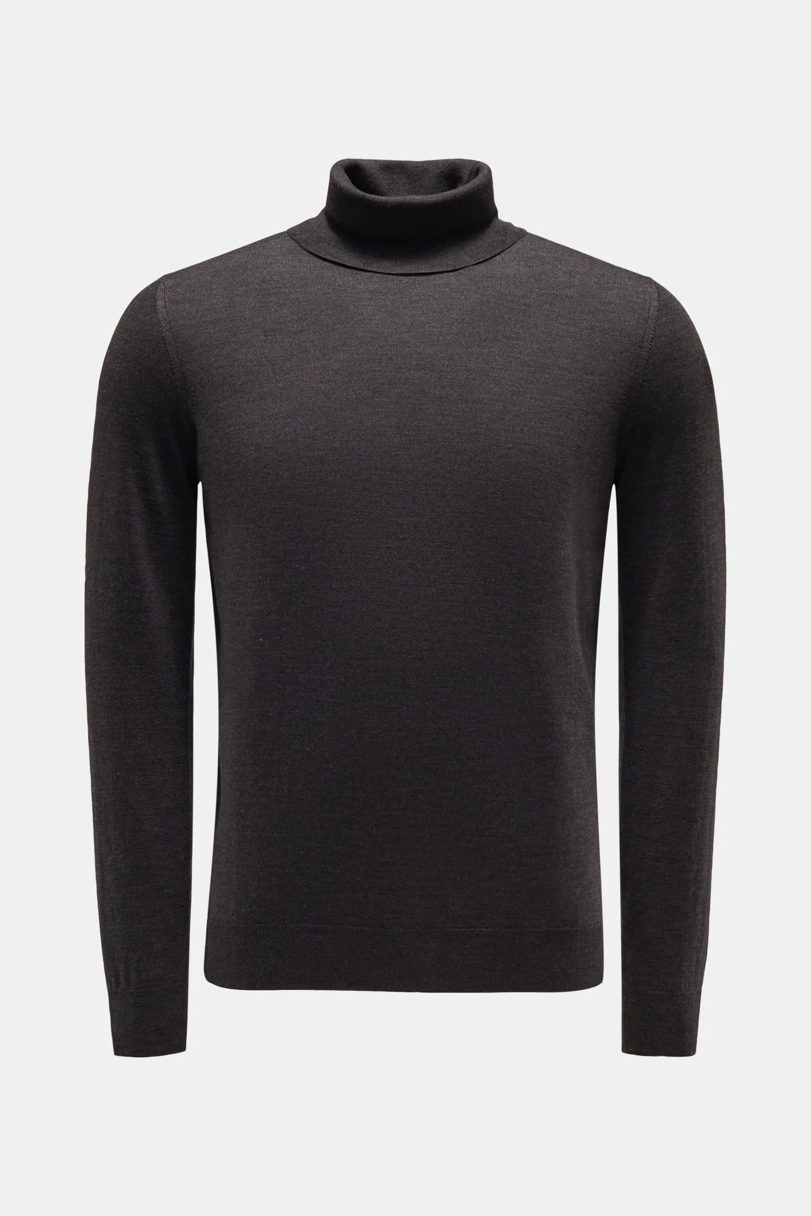 MALO turtleneck sweater charcoal gray