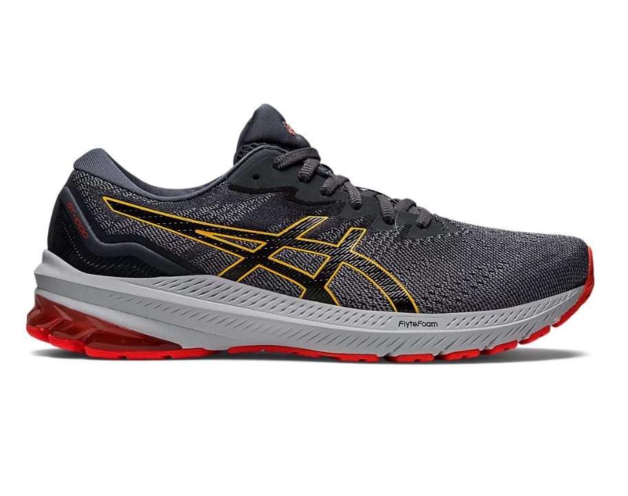 Mens Asics Gt-1000 11 Sheet Rock/Black Running Shoes