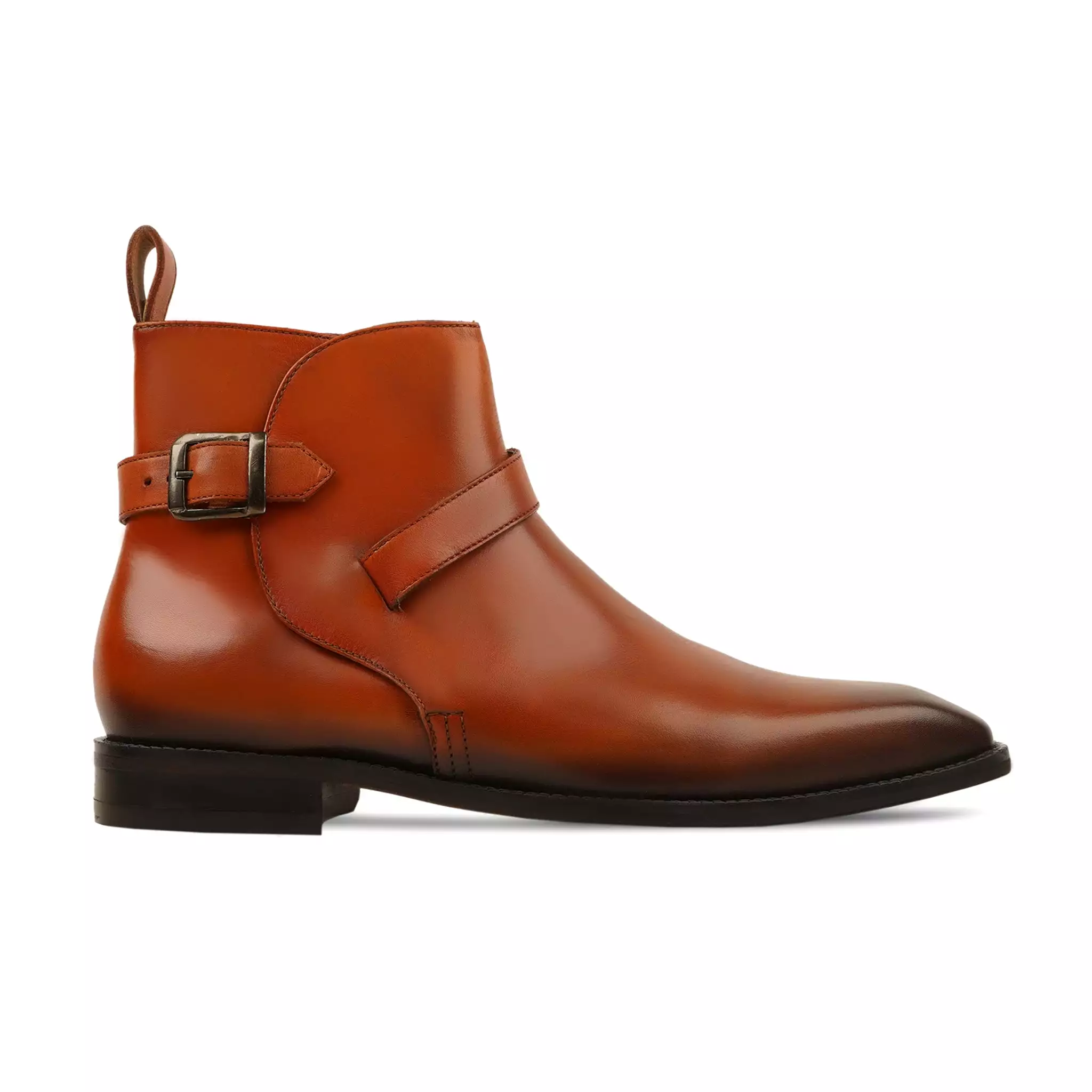 Men's Tan Calf Leather Jodhpur Boot