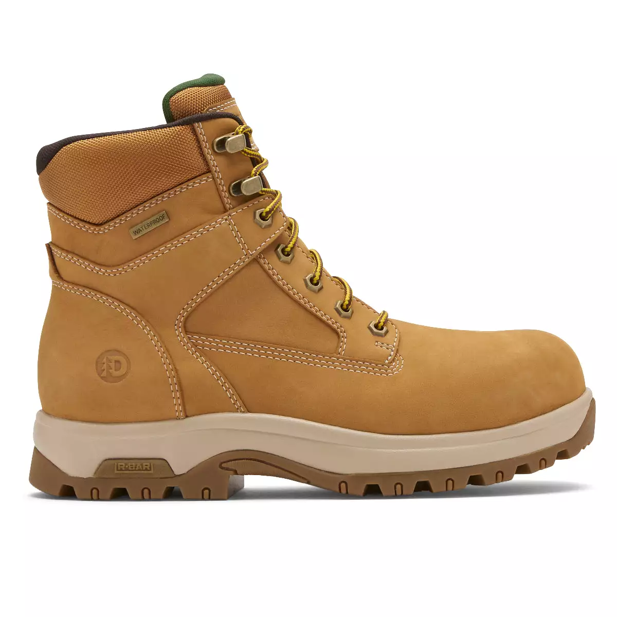 Men's Waterproof Safety Plain Toe Boot