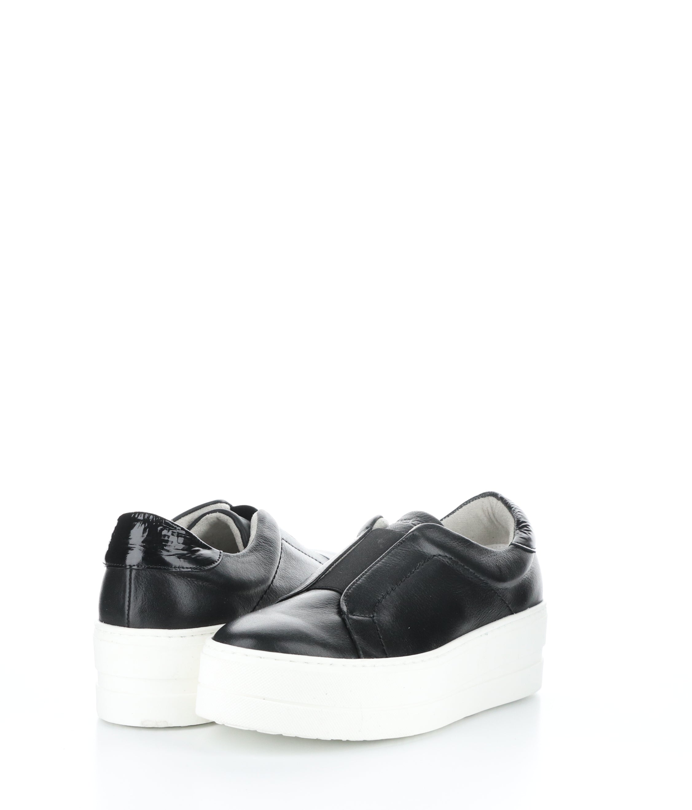 MONA BLACK Slip-On Shoes