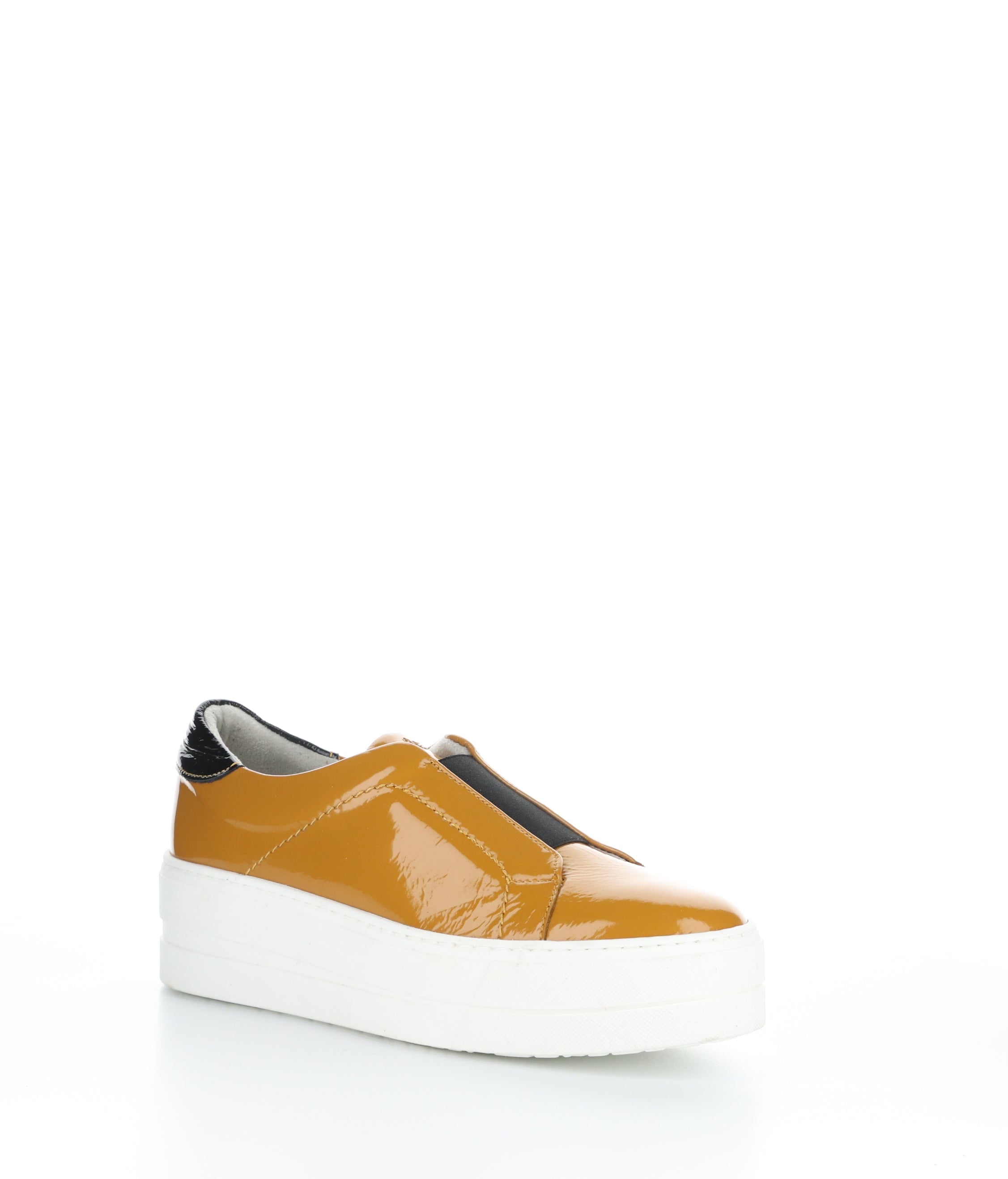 Mona Ochre/Black Slip-On Shoes