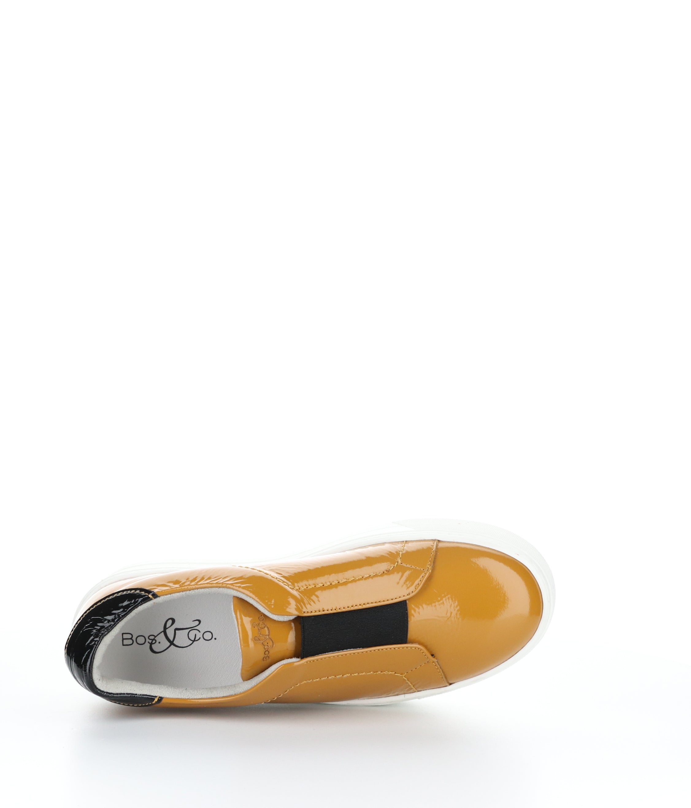 Mona Ochre/Black Slip-On Shoes