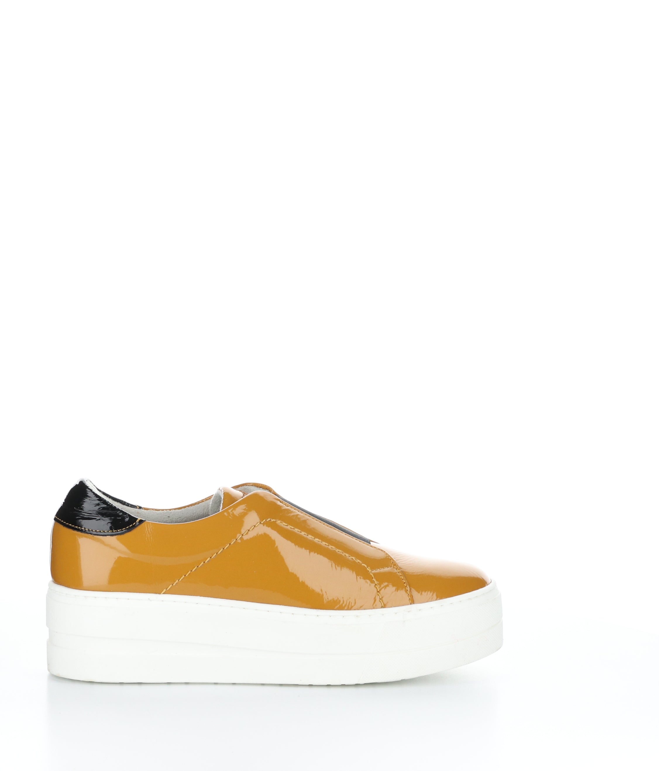 Mona Ochre/Black Slip-On Shoes