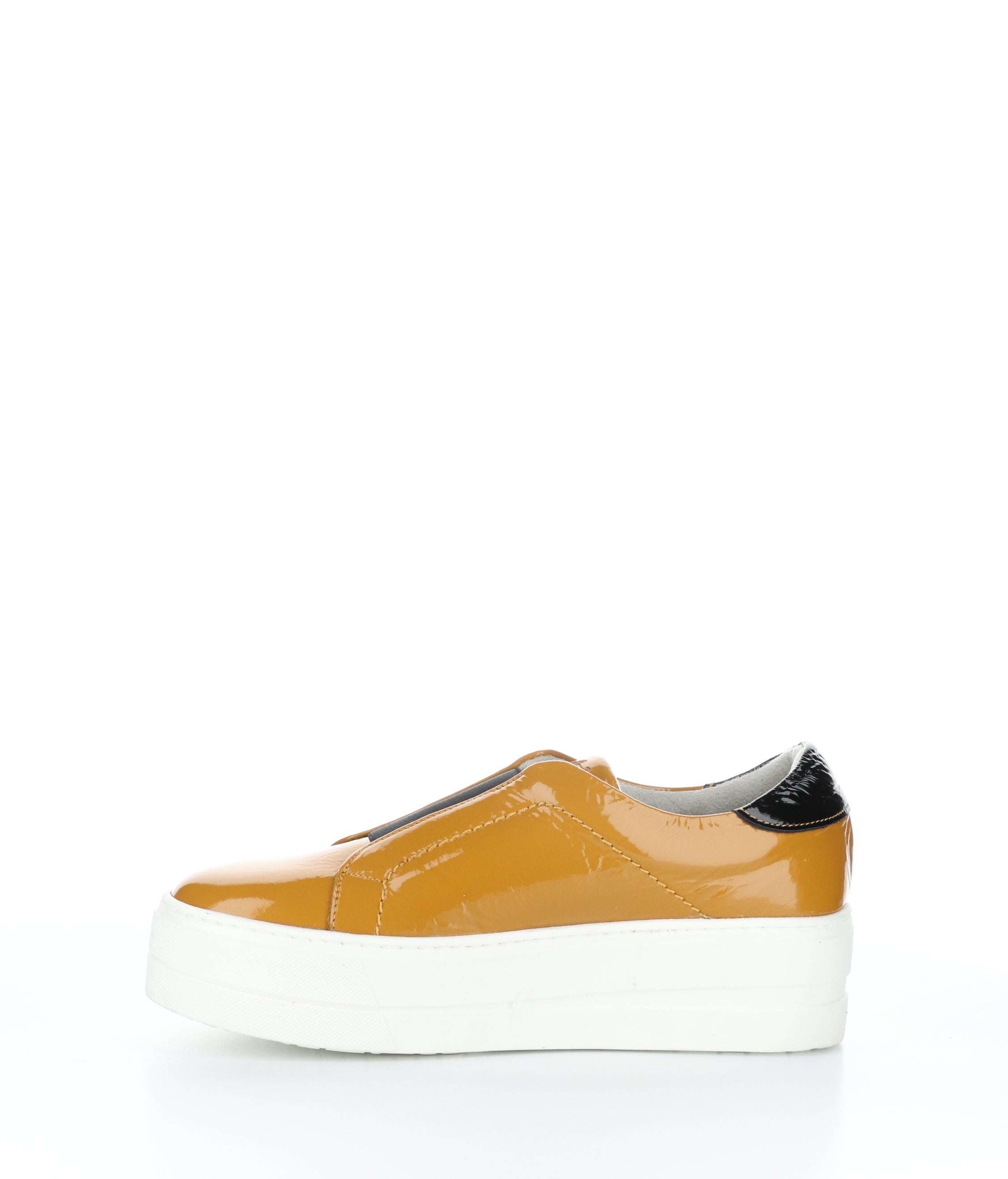 Mona Ochre/Black Slip-On Shoes