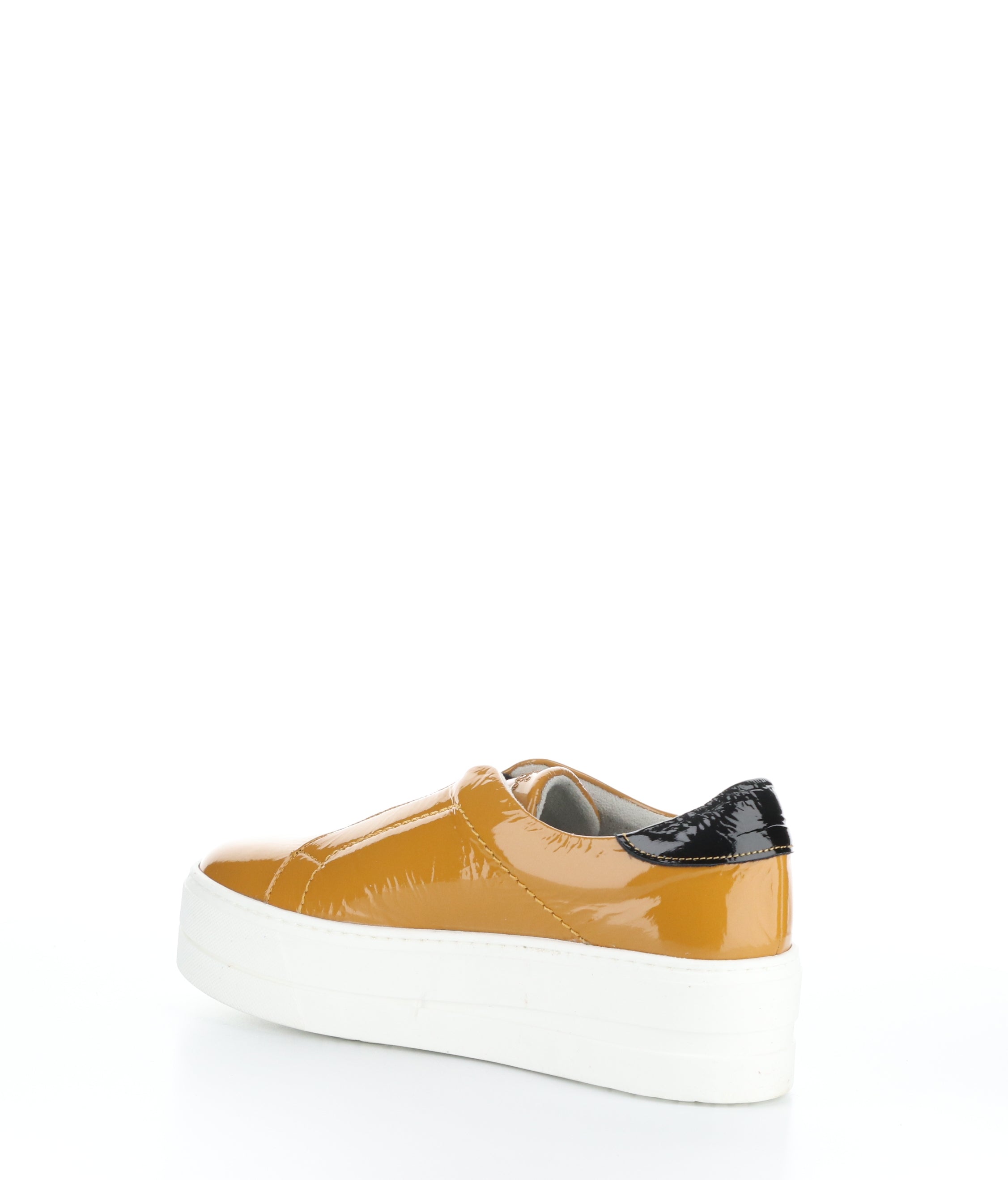 Mona Ochre/Black Slip-On Shoes