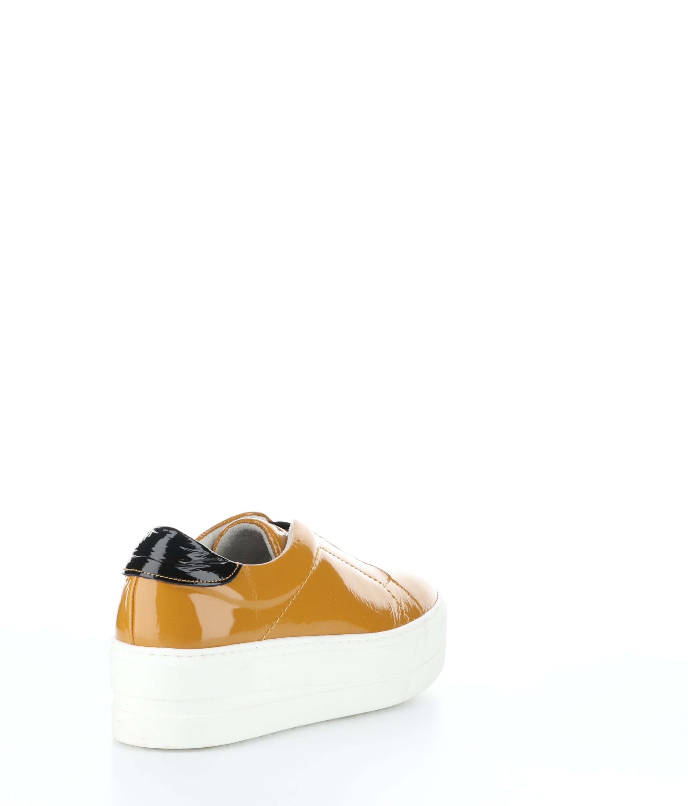 Mona Ochre/Black Slip-On Shoes