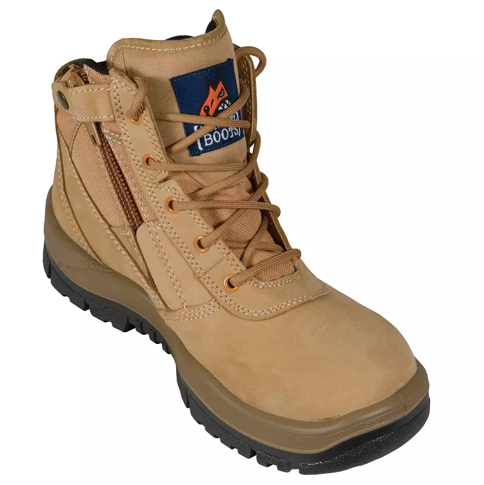 Mongrel Wheat ZipSider Safety Boot