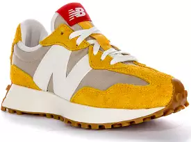 New Balance U327 SB Grey Yellow Trainers