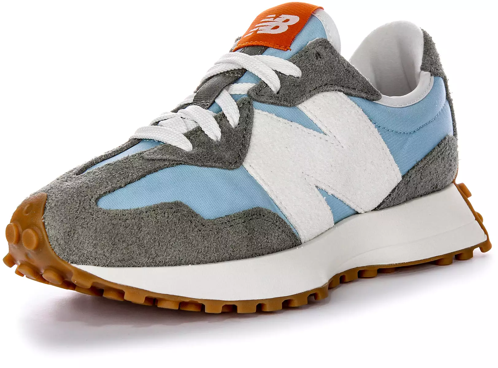 New Balance U327 SC Blue Green Trainers