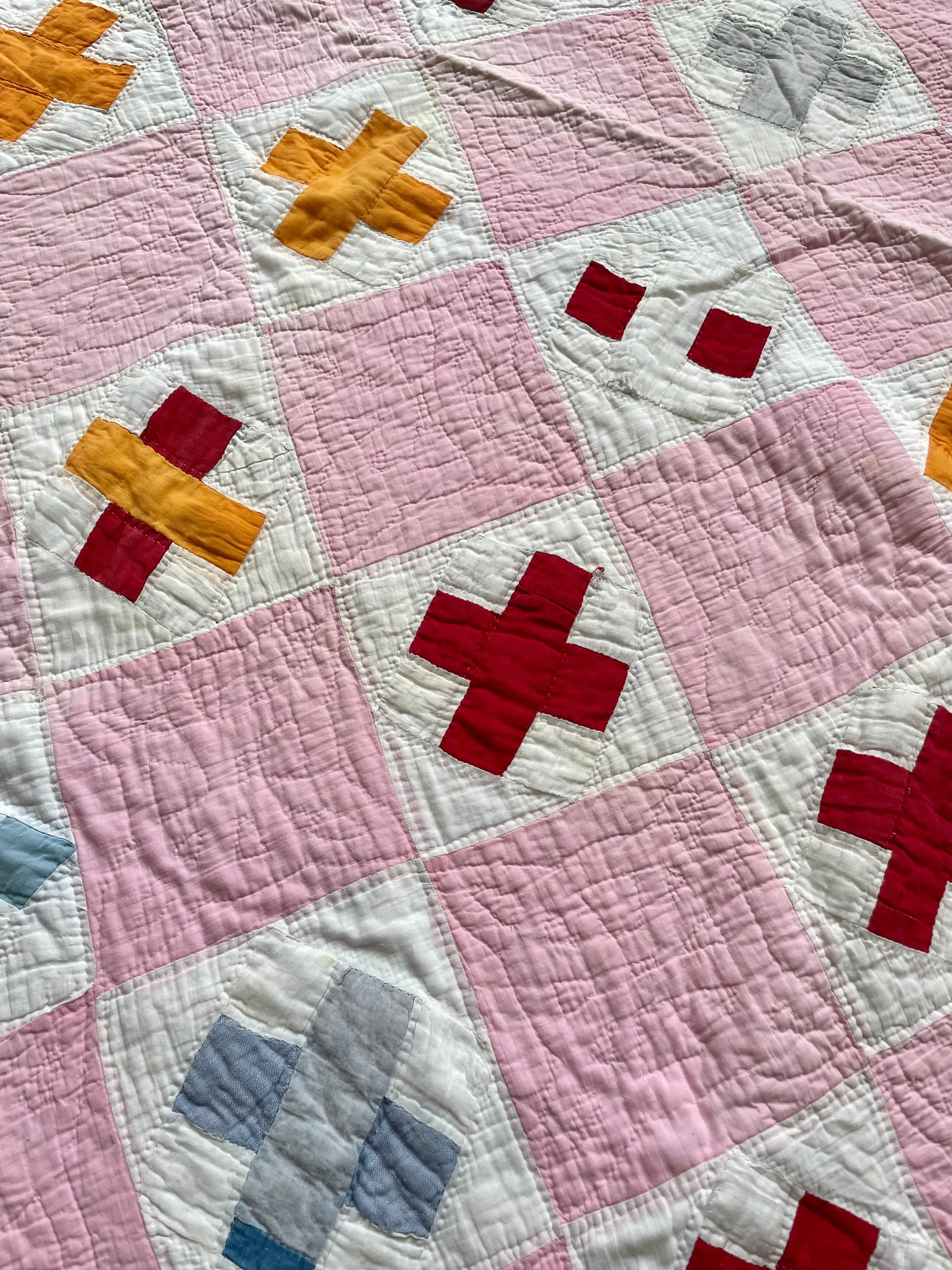 Patchwork Cross Quilt.