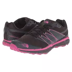 North Face Litewave TR running trainers, black raspberry rose.