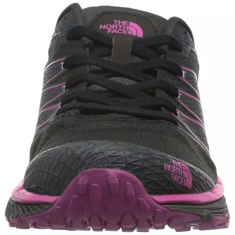 North Face Litewave TR running trainers, black raspberry rose.