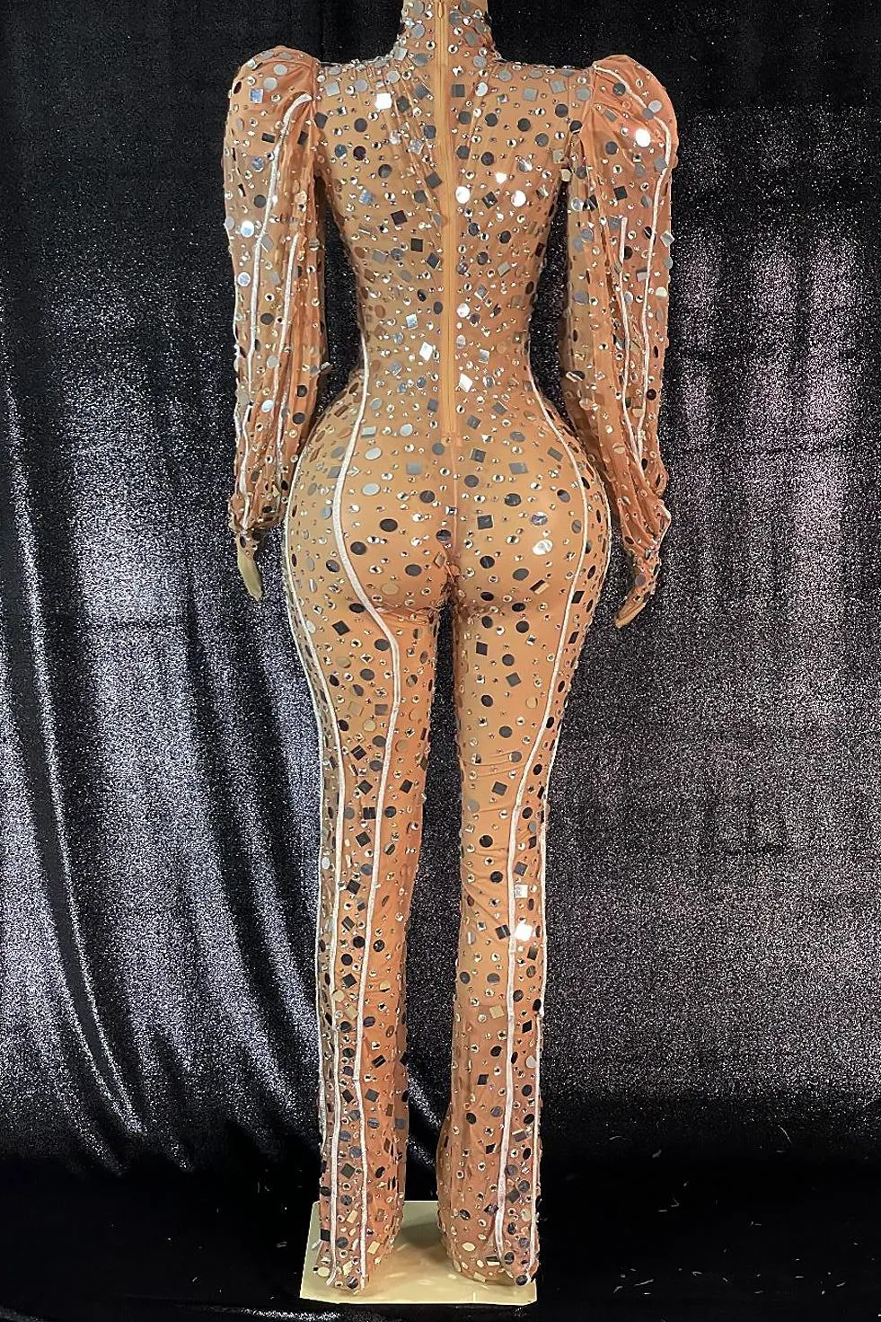 Nylah Sequin Bodysuit(Ready To Ship)