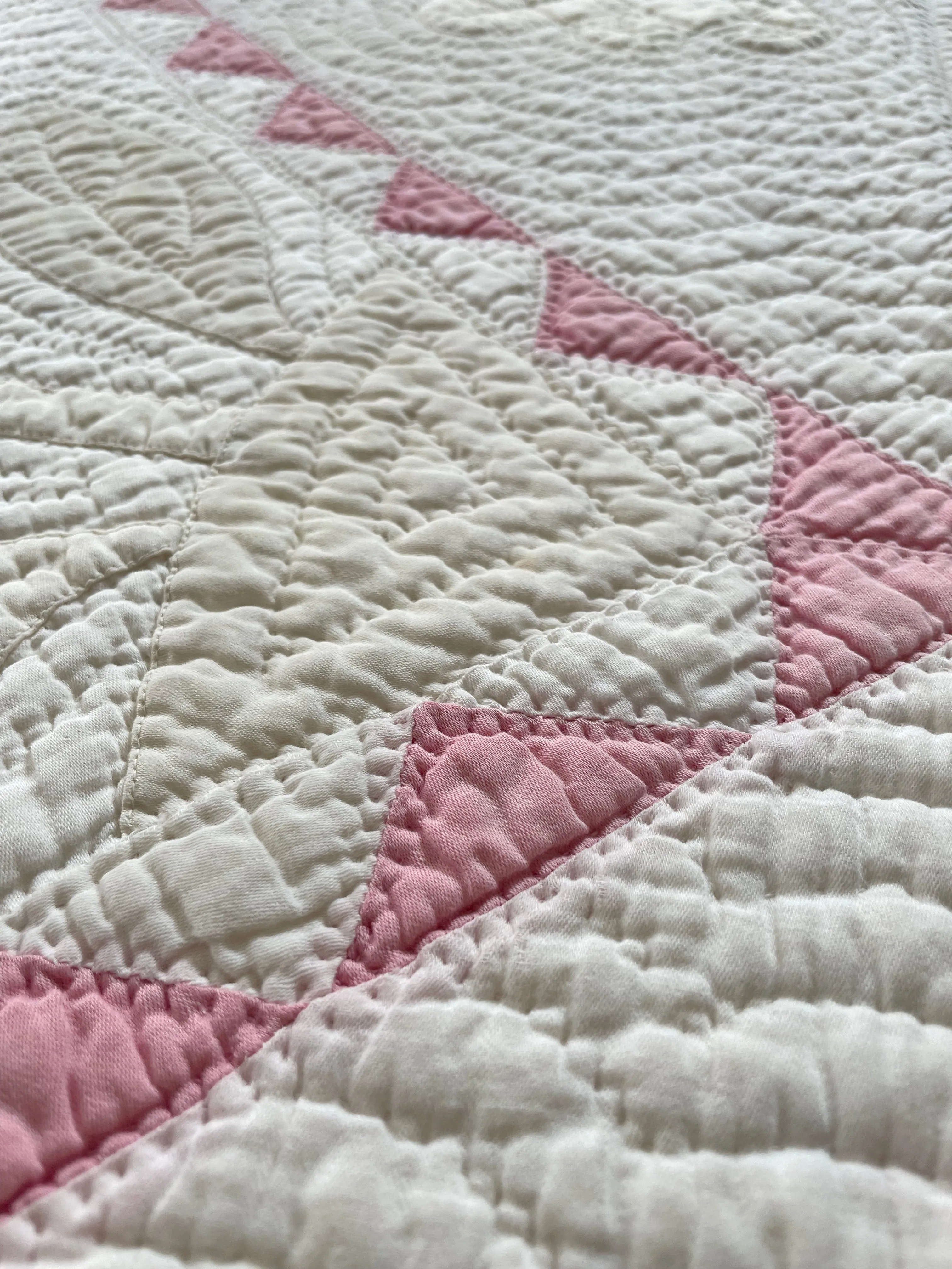 Oak Leaf Tulip Antique Quilt