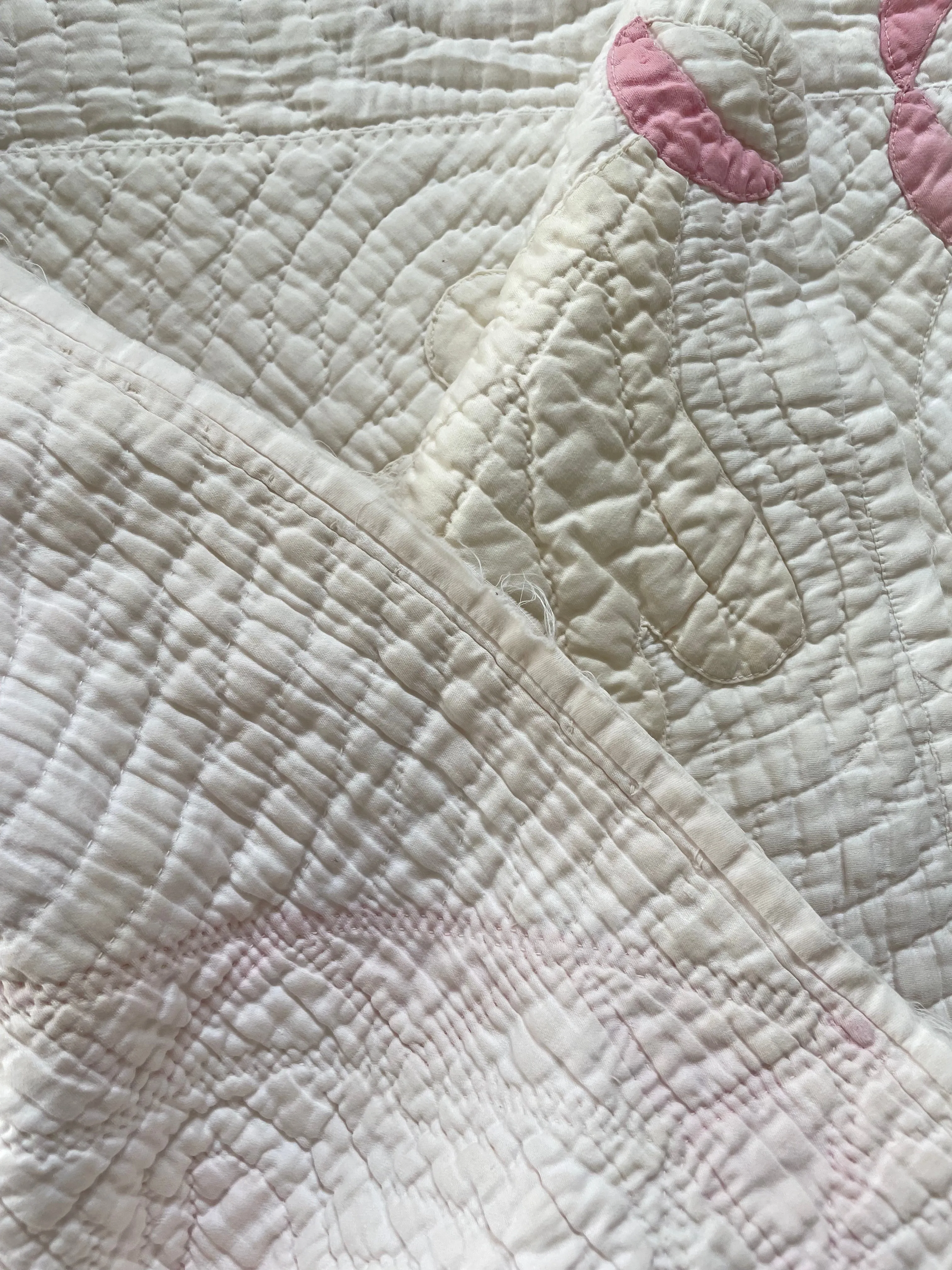 Oak Leaf Tulip Antique Quilt