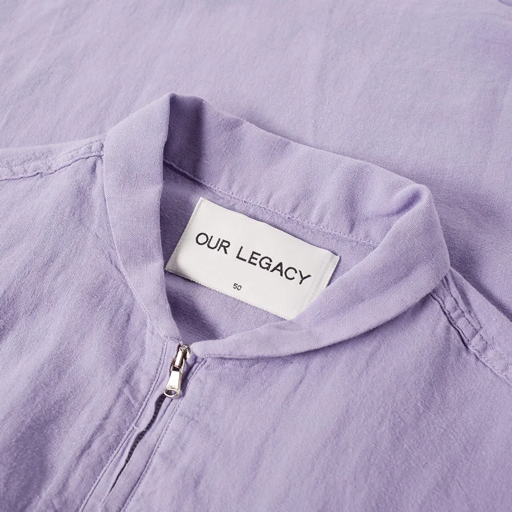 Legacy Shawl Collar Shirt Orchid Salt & Wind Cotton LinenBlouse