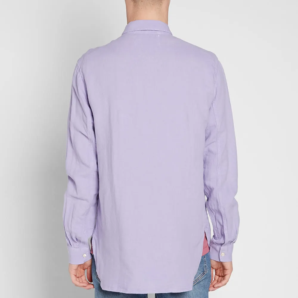 Legacy Shawl Collar Shirt Orchid Salt & Wind Cotton LinenBlouse