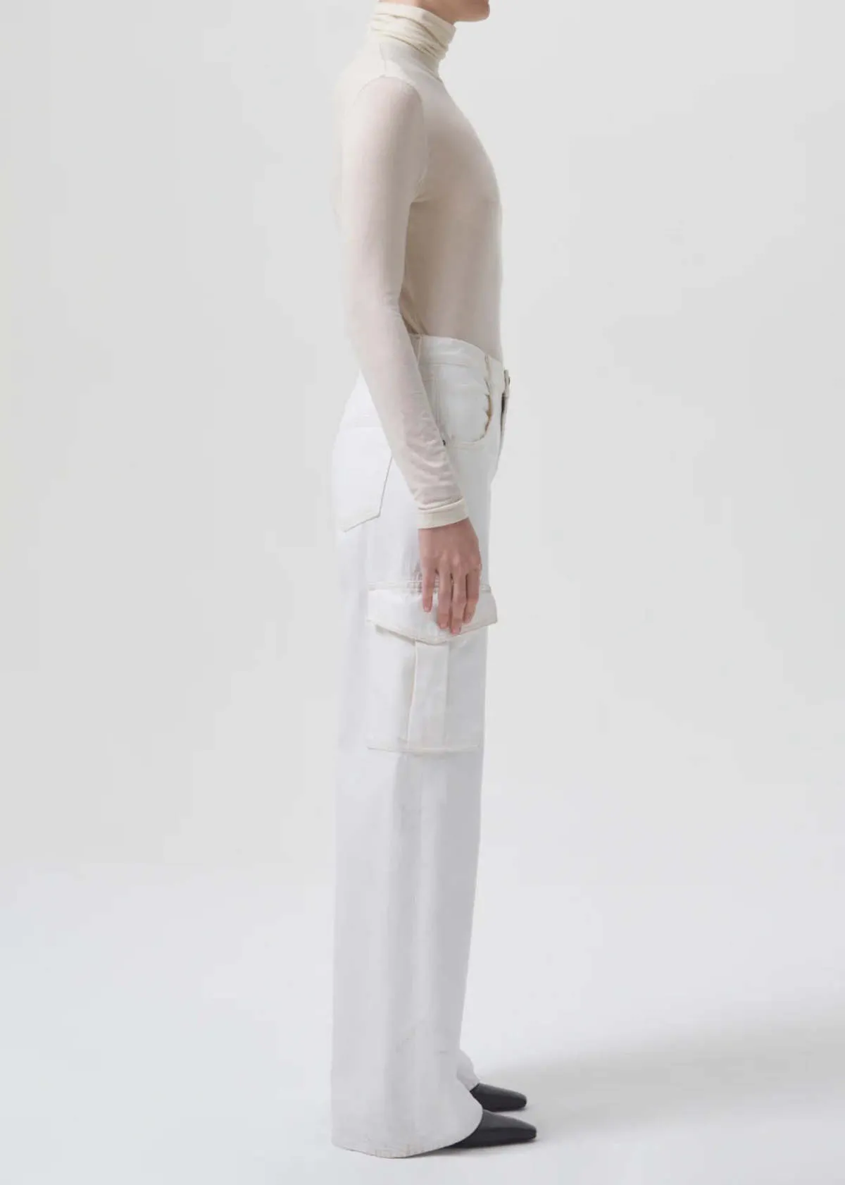 Oat Milk Pascale Turtleneck