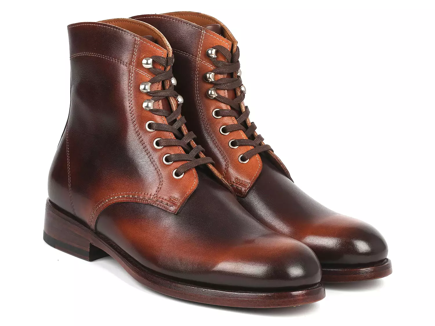 Paul Parkman Men's Brown Leather Boots