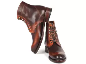 Paul Parkman Men's Brown Leather Boots