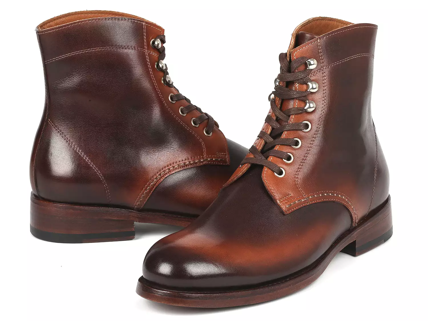 Paul Parkman Men's Brown Leather Boots