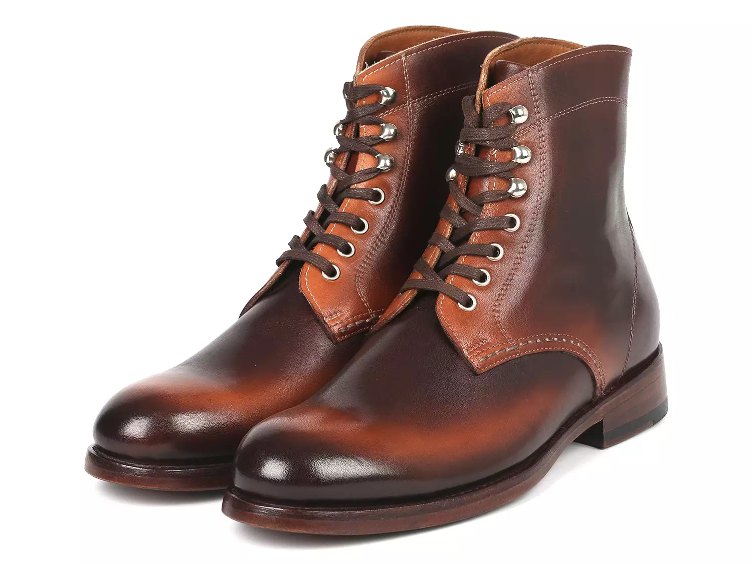 Paul Parkman Men's Brown Leather Boots