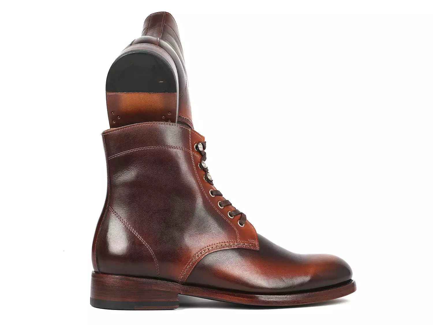 Paul Parkman Men's Brown Leather Boots