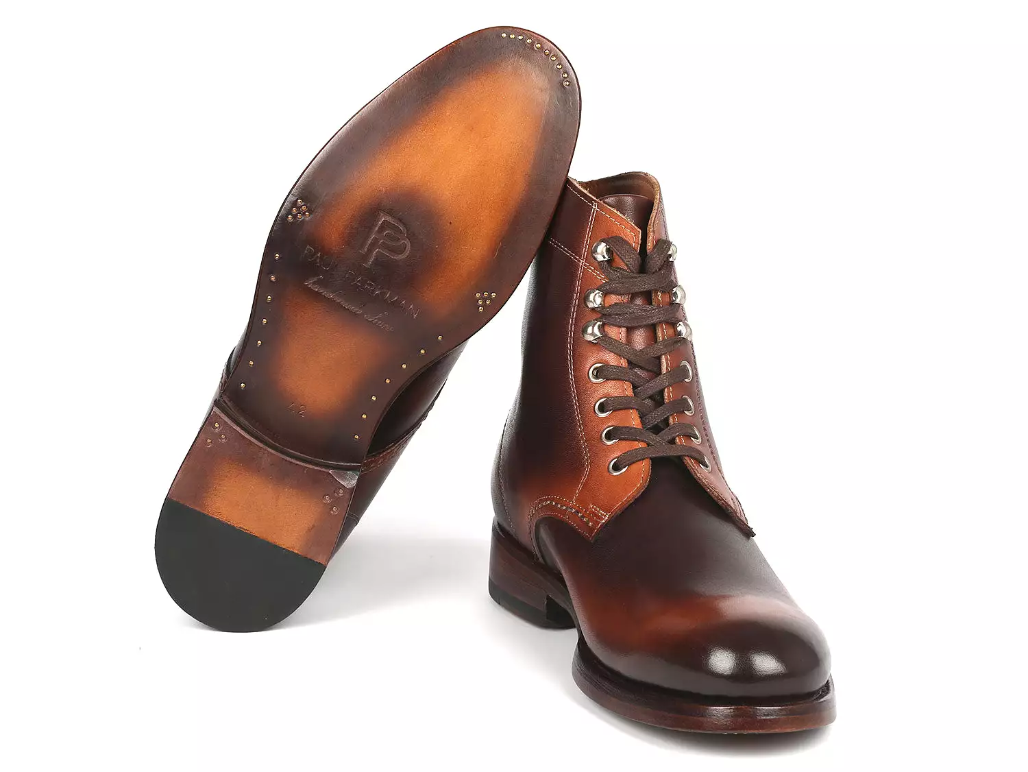 Paul Parkman Men's Brown Leather Boots