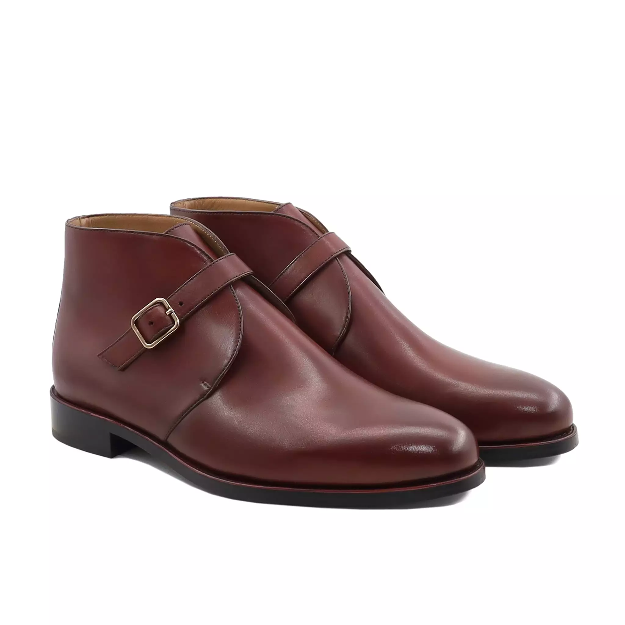 Perist Men's Oxblood Leather Chukka Boot