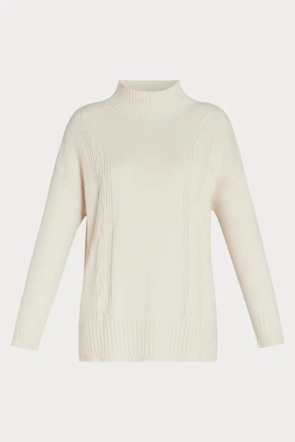 Persona (by Marina Rinaldi) Alain Cashmere Blend Turtleneck Jumper