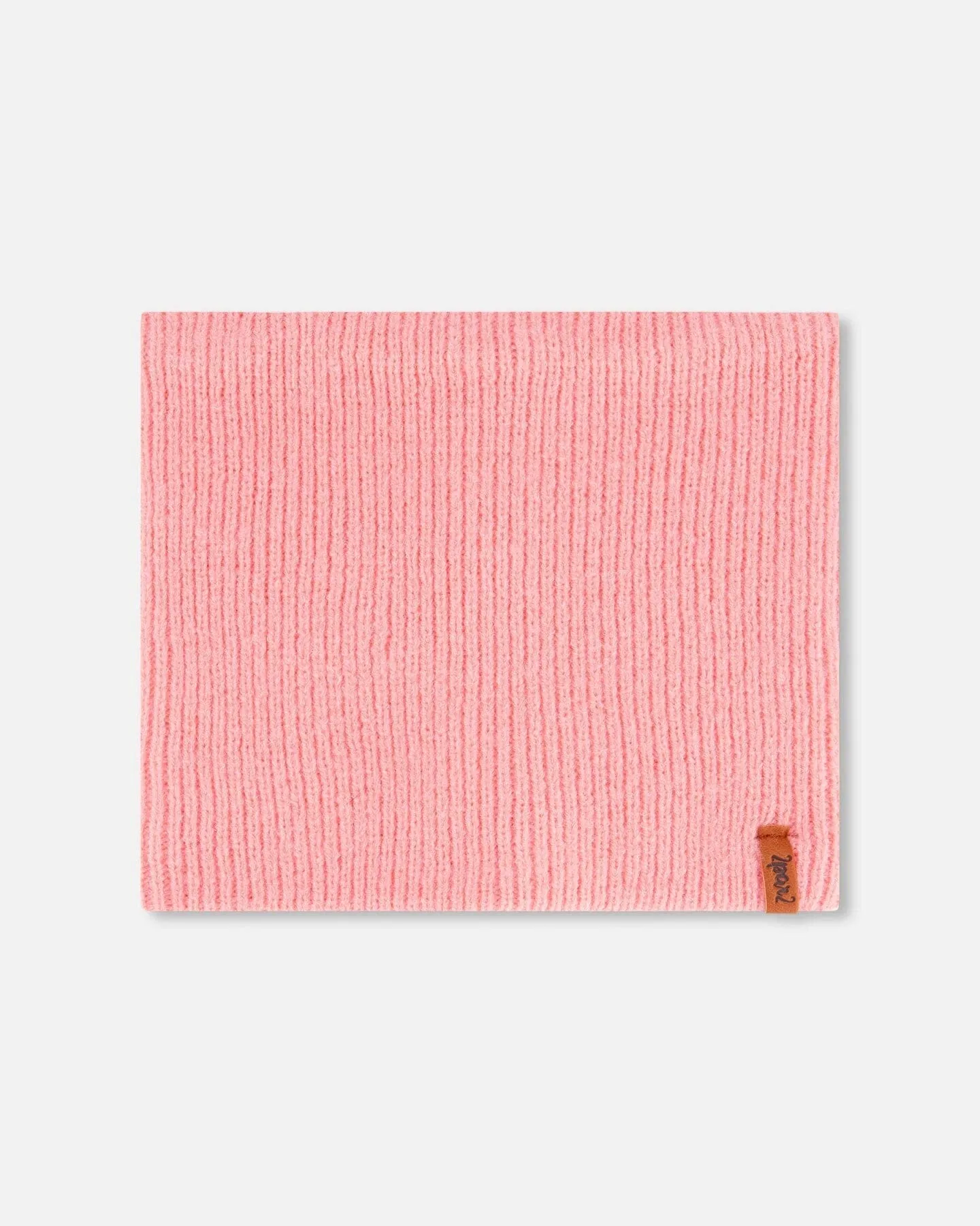 Pink Knit Neckwarmer for Mid-Season