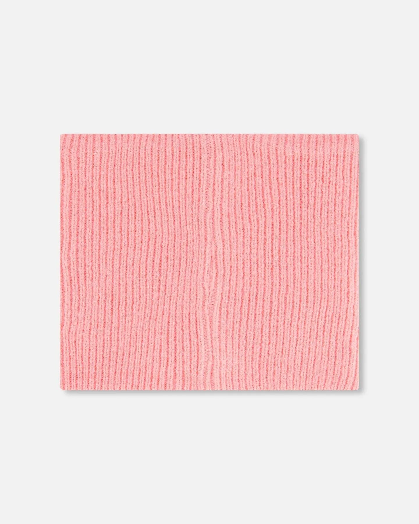 Pink Knit Neckwarmer for Mid-Season