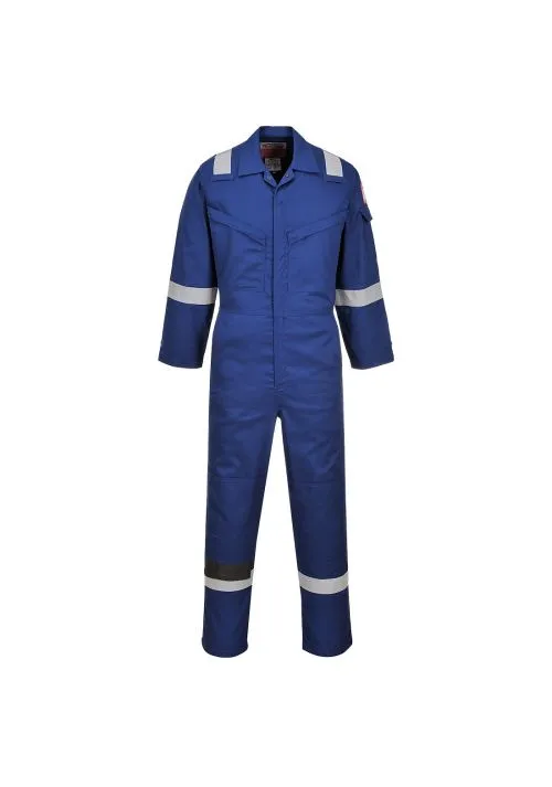 Portwest Super Light Weight Anti-Static Flame Resistant Coverall, 210g