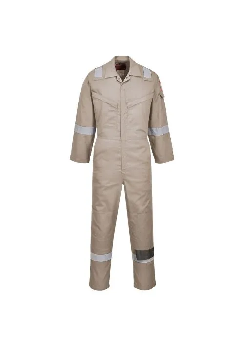 Portwest Super Light Weight Anti-Static Flame Resistant Coverall, 210g