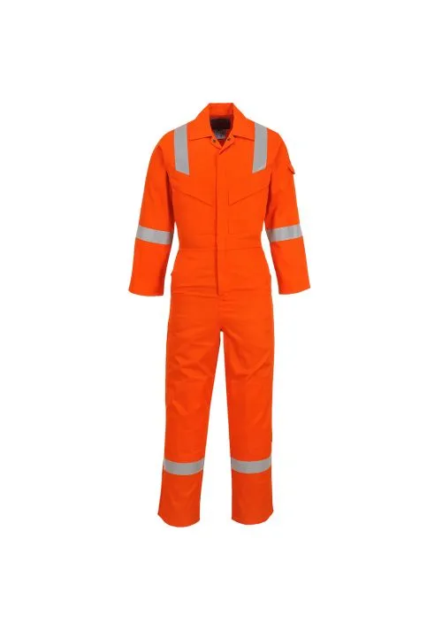 Portwest Super Light Weight Anti-Static Flame Resistant Coverall, 210g