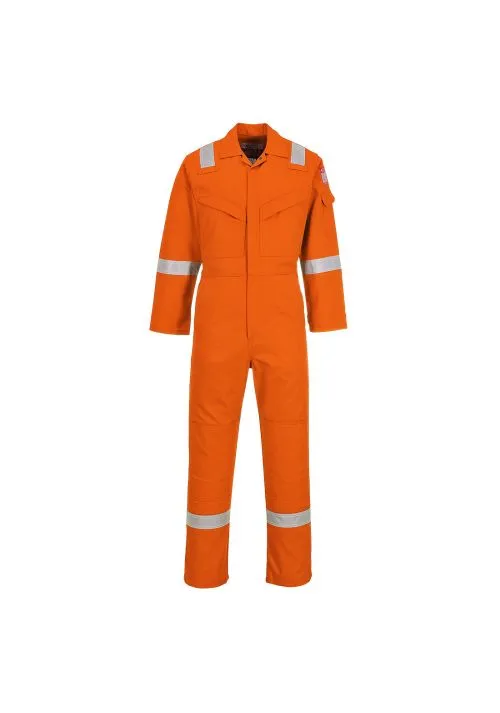 Portwest Super Light Weight Anti-Static Flame Resistant Coverall, 210g