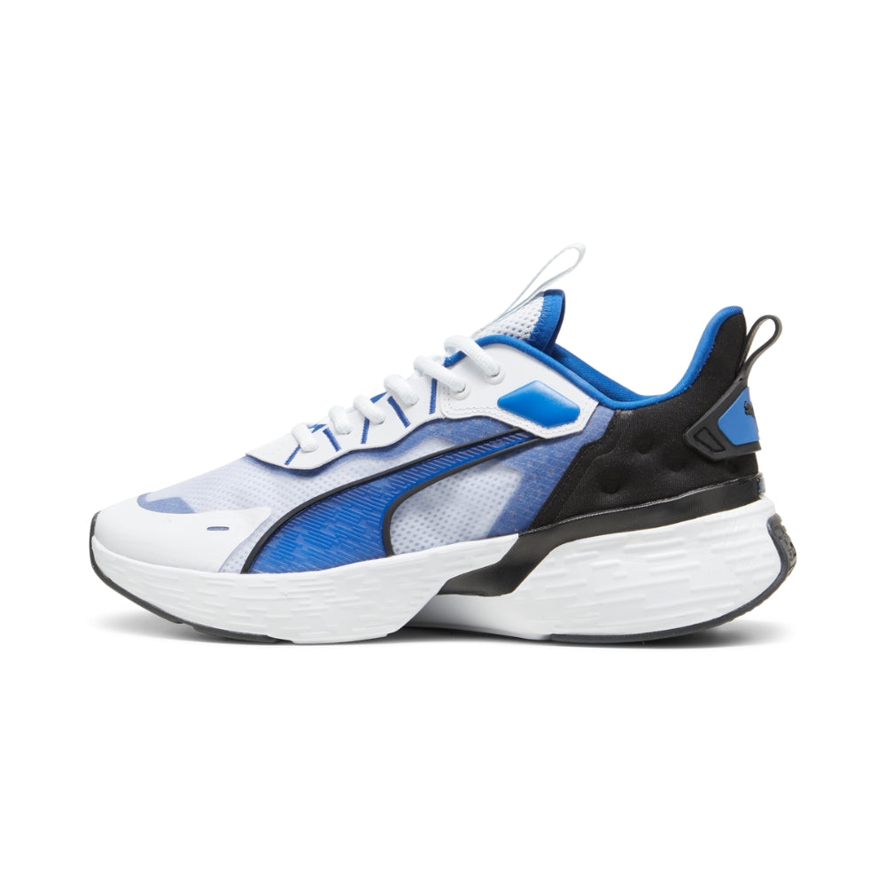 Puma Softride Sway Men's Running Shoes - Silver Mist/Cobalt Glaze