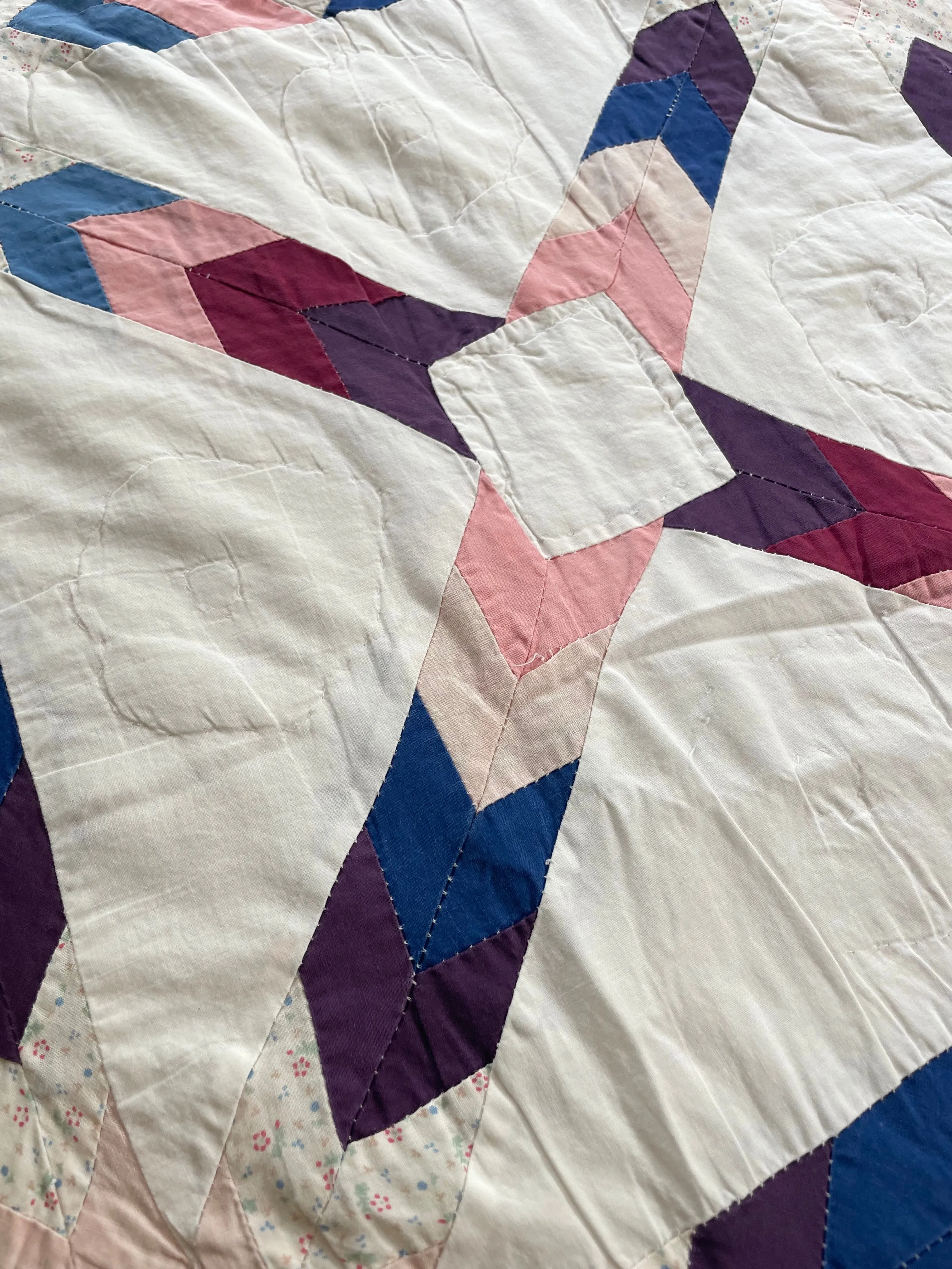 Radiant Star Patchwork Quilt