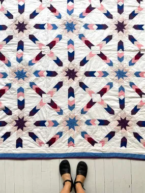 Radiant Star Patchwork Quilt