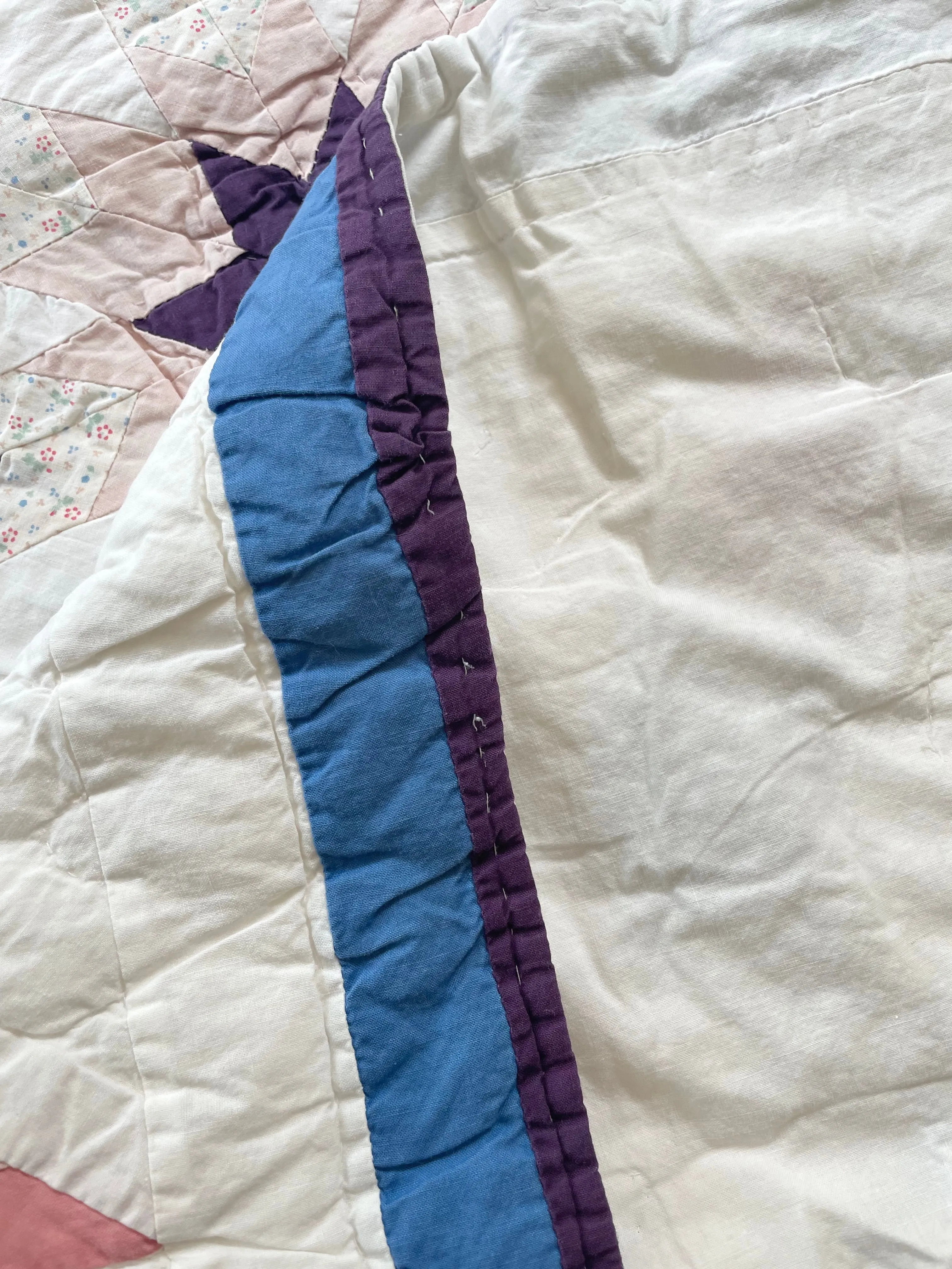 Radiant Star Patchwork Quilt