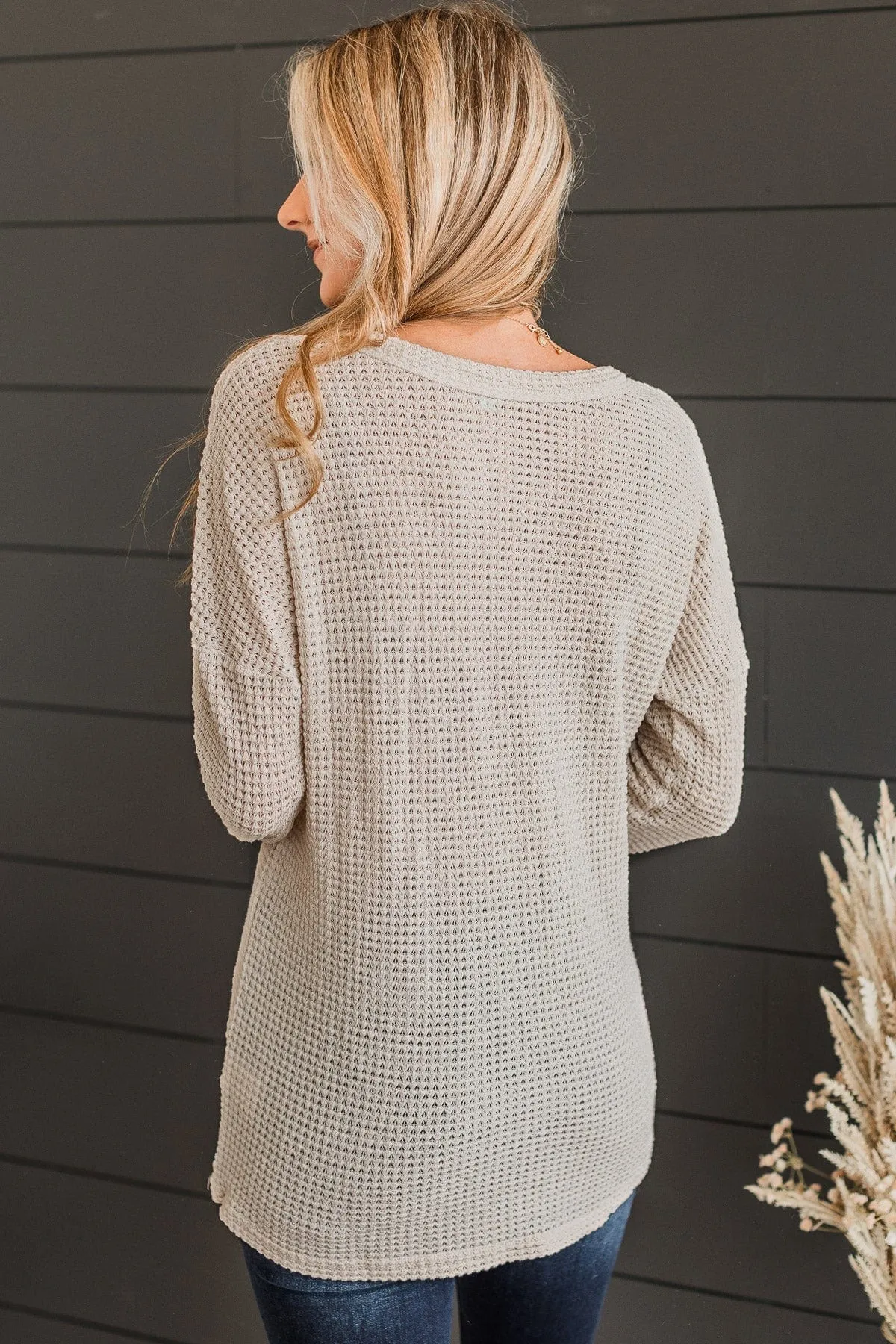 Ready For Whatever Knit Top- Cream