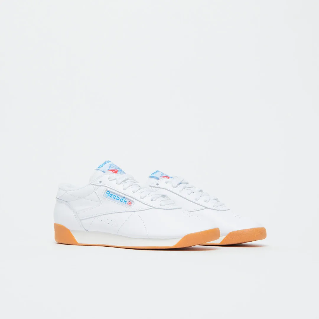 Reebok Footwear White Freestyle F/S Low