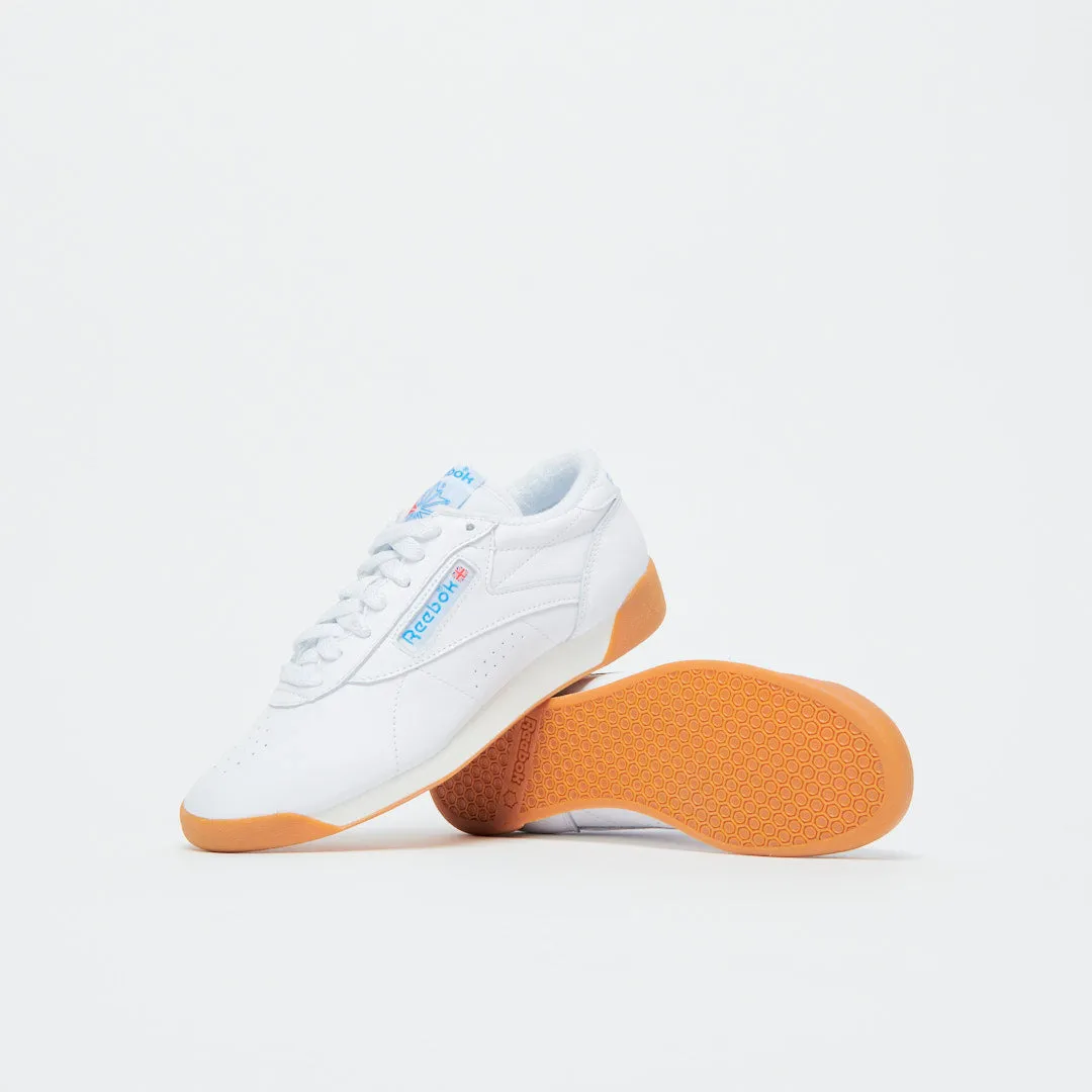 Reebok Footwear White Freestyle F/S Low