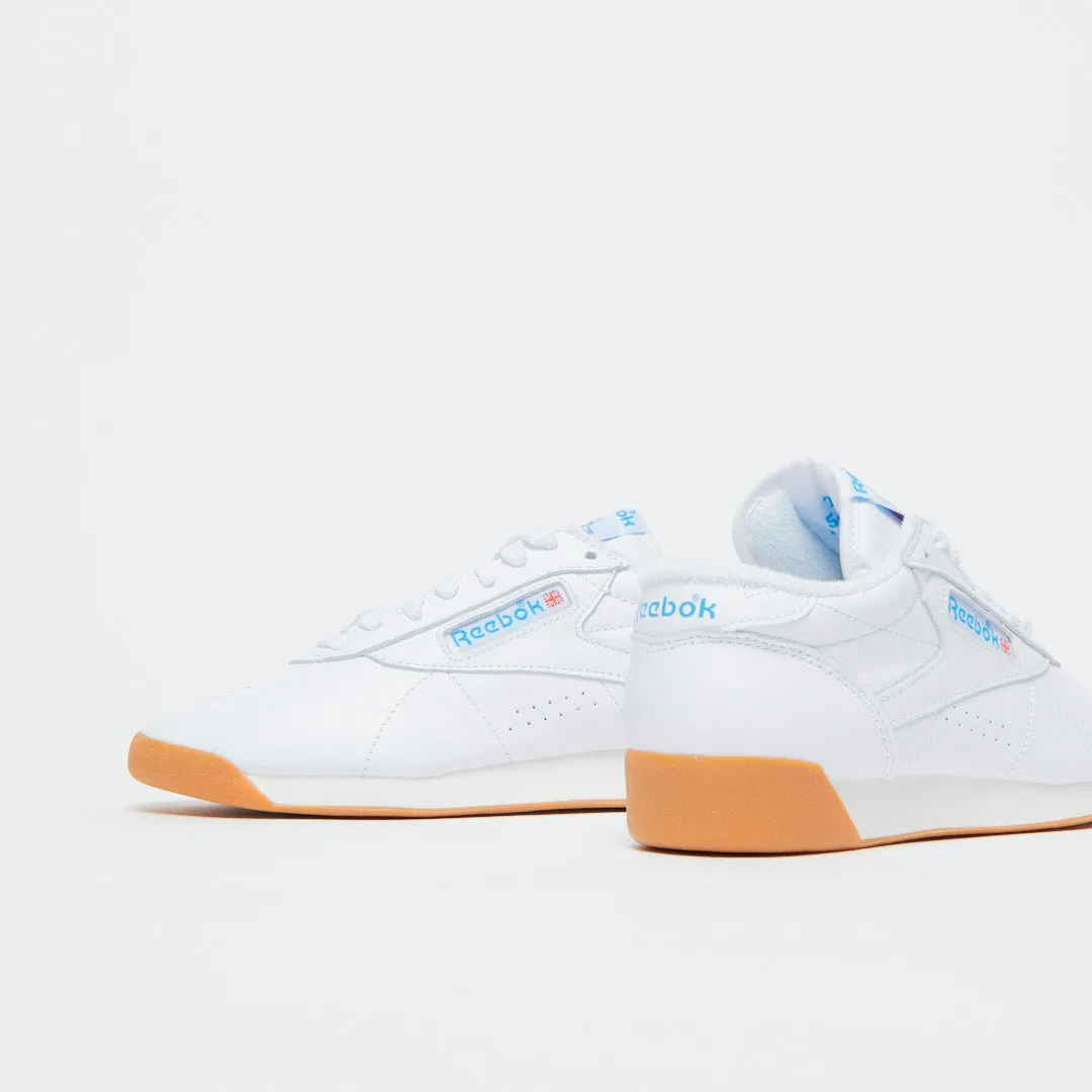 Reebok Footwear White Freestyle F/S Low